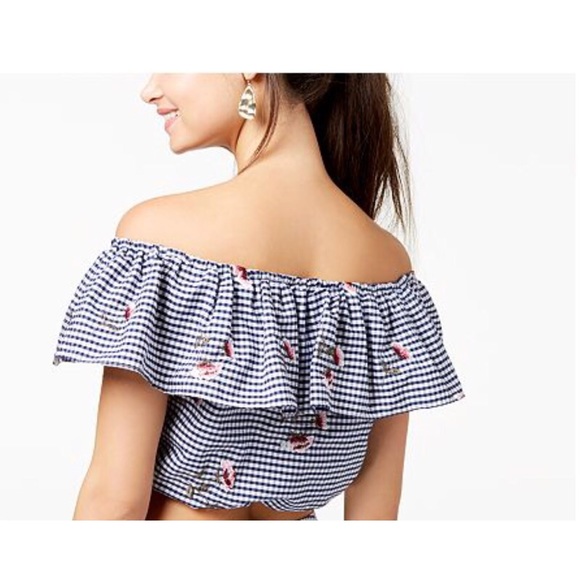 Brand new with tags off shoulder top - Picture 3 of 4